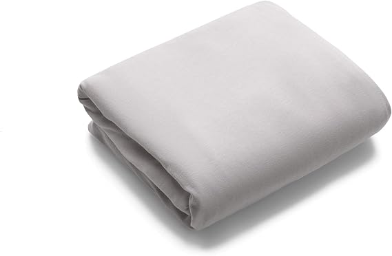 Bugaboo Stardust Fitted Cotton Sheet 100% Natural Breathable Cotton Play Yard Sheet, Oeko-Tex Certified, Soft & Machine Washable for Bugaboo Stardust Mattress Mineral White