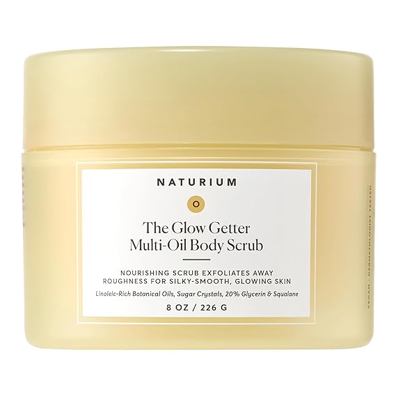 Naturium The Glow Getter Multi-Oil Body Scrub, 8 fl oz