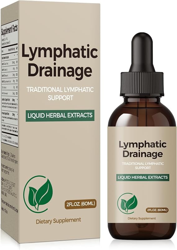 Liposomal Lymphatic Drainage Drops | 20-in-1 Liquid Herbal Extracts