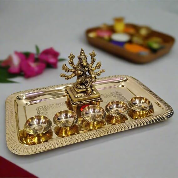 Brass Ashada Navrathri/ Varahi Panchami Deepam Pooja Set