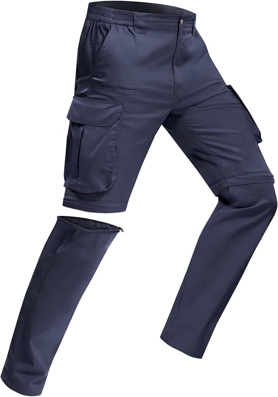MOURCE Wanderhose Herren Zip Off Leichte