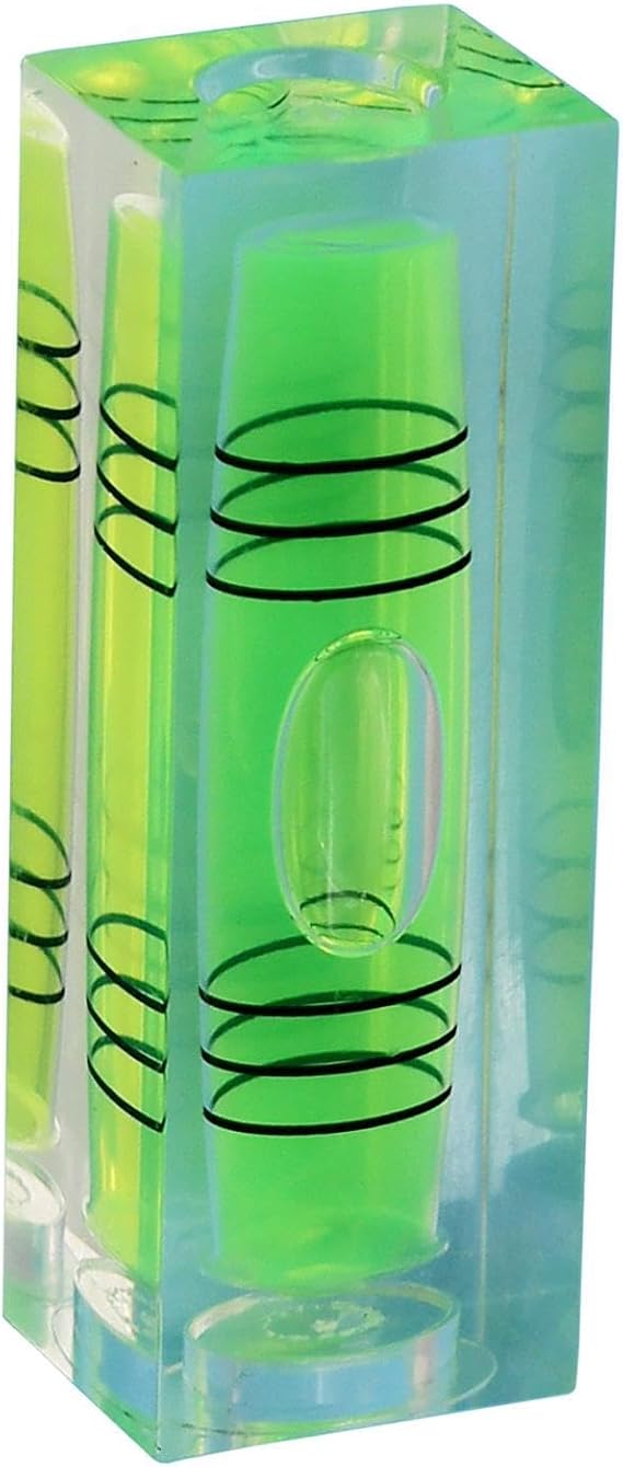 IOIUSKKU Bubble Spirit Level Layout Tool High Accuracy Measuring Instrument for Adjusting Frames and Mounts in Home Three Line Level Ball Ruler Household