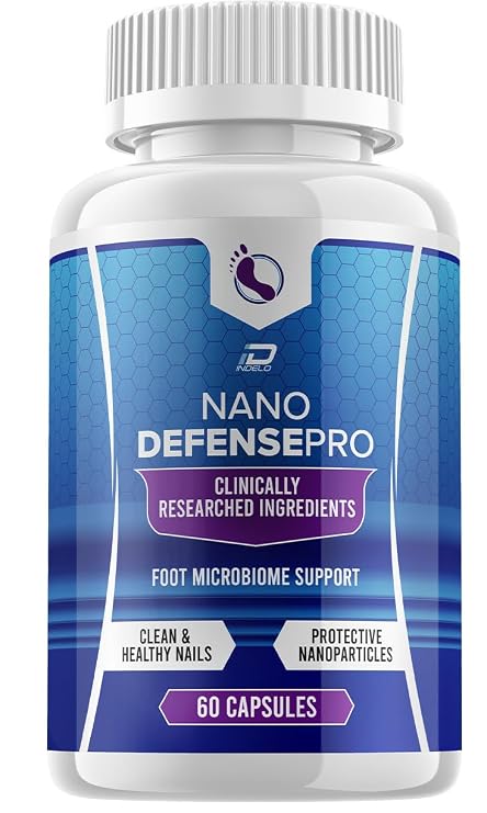 Nano Defense Pro Probiotic Supplement - NanoDefense Pro Advanced Formula for Healthy Nail Support Capsules Maximum Strength Men Women 1 Pack - 60 Capsules