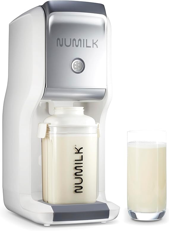 Numilk Home Machine - 32oz Nut Milk Maker - Plant-Based Milk in 60 Seconds - As Seen on Shark Tank - Compatible with Numilk Pouches