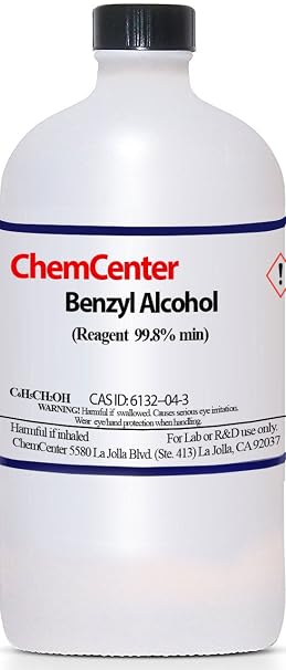 Benzyl Alcohol, High Purity, Reagent, 100 ml (Mini Bottle)