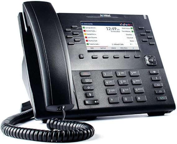 Mitel Networks 80C00003AAA-A 6869 SIP Phone - Voip Phone - SIP, Rtcp, RTP, Srtp - 24 Lines