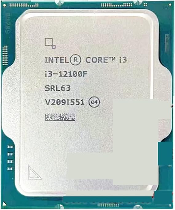c I3-12100F I3 12100F 3. GHz 4-Core 8-Thread CPU Processor I 7 L3=12M 60W LGA 1700