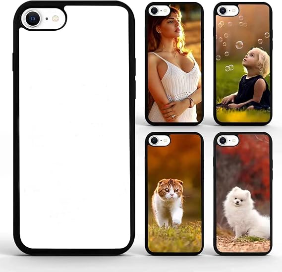 5 PCS for iPod Touch 7 Case,iPod Touch 6 Sublimation Case Blank Printable DIY Custom Phone Case iPod Touch 5 Soft Rubber Anti-Scratch Shockproof Protective Cover Case for iPod Touch 5th/6th/7th