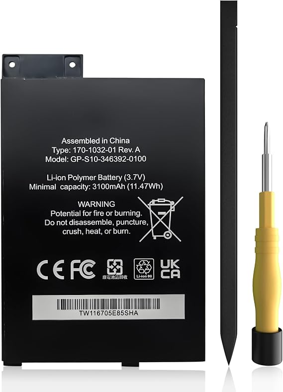 [3100mAh Replacement Battery for GP/S10/346392/0100 Battery for S11/GTSF/01A K3 170/1032/00 170/1032/01
