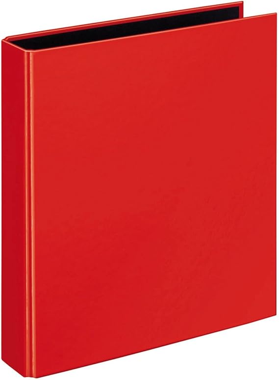 Veloflex 1151321 Velocolor Ring Binder DIN A5, 2 Rings, Red