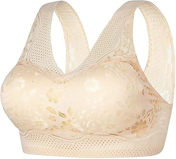 Hatmeo Bras for Senior Women, Women's Orthopedic Anti-Sagging Bra, Posture Correcting Bra, Breathable Push up Bras