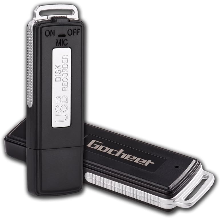 Gocheer digital audio 8GB Professional rechargeable USB to enable Sprachaufzeichnungsgeraet Flash Drive handy Dictator Recorder mini portable recording pen Tool