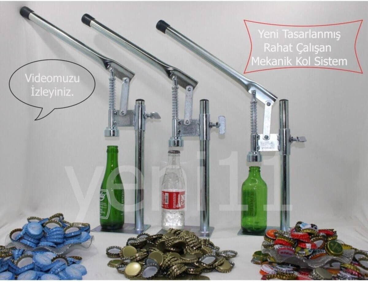 Jenisa Soda Soda Lid Capping Machine 250 Lids Adjustable Size