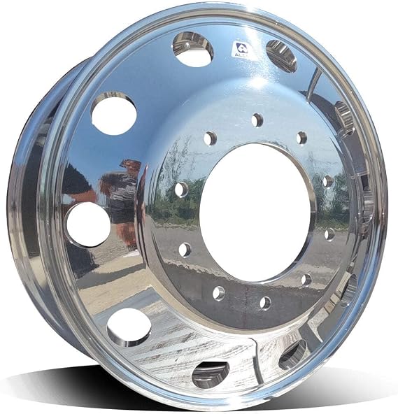 Alcoa 19.5" x 6" Polished Both Sides for Ford F450/F550 & Dodge 4500/5500 (763297)