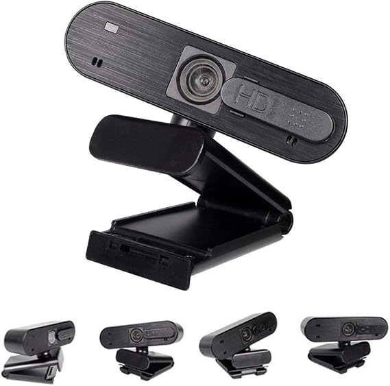 AKT Webcam HD 1080p Auto-Focus with Noise-Concelling Mic, Web Camera for PC Mac Windows Laptop Xbox Skype Twitch Xsplit