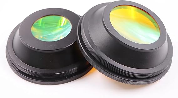 CO2 F-Theta Scan Lens M85 10.6um Field 300x300mm FL430mm Dia.48mm for CO2 Galvo Marking System YAG Optical Laser Marking Machine Parts