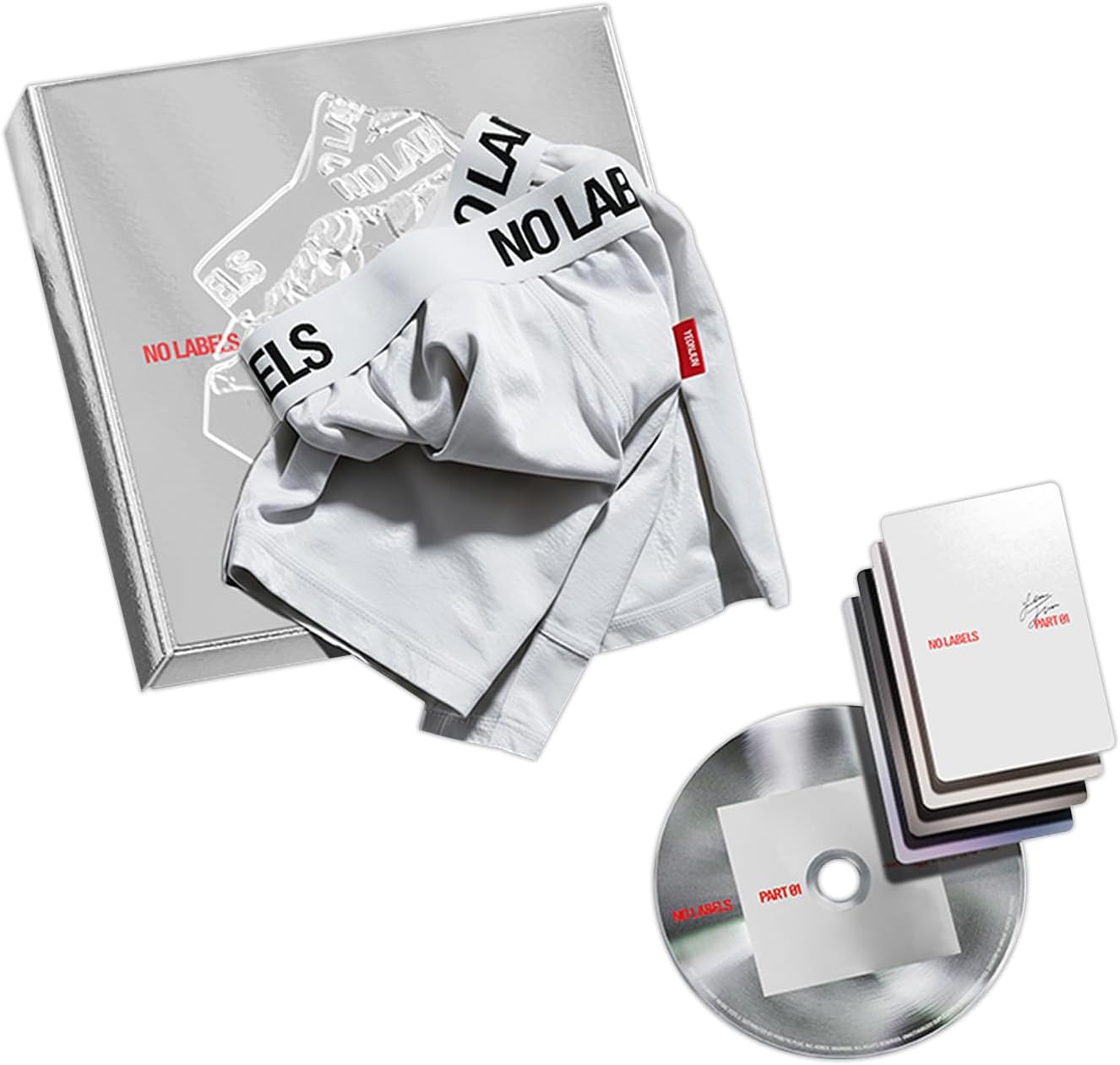 TXT YEONJUN - ['NO LABELS: PART 01'] (Trunk Shorts Ver.) Outbox + Photocard R + Gift