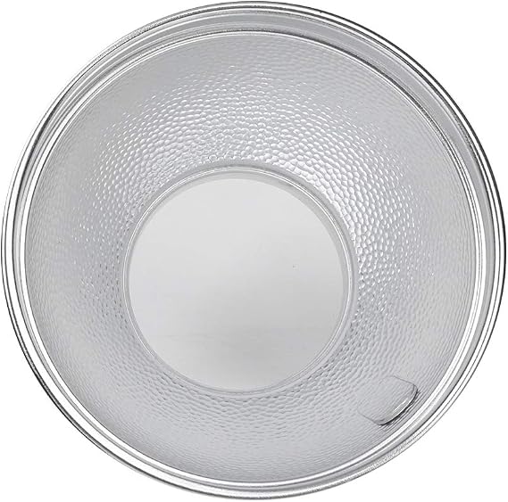 Tbest NiceFoto SN04 55 Standard Reflector Mount Photography Light Accessory Aluminum Alloy Silver Interior Portrait