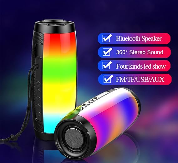 Portable Wireless Bluetooth Speakers,Outdoor Sports Speakers with Bluetooth 5.0,IPX5 Waterproof dsfaefsddef