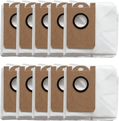 Replacement accessory Kit Vacuum Bags 2.5L for Airzeen Q10 for Pro Robot Vacuum Cleaner Automatic Emptying 410 Pack