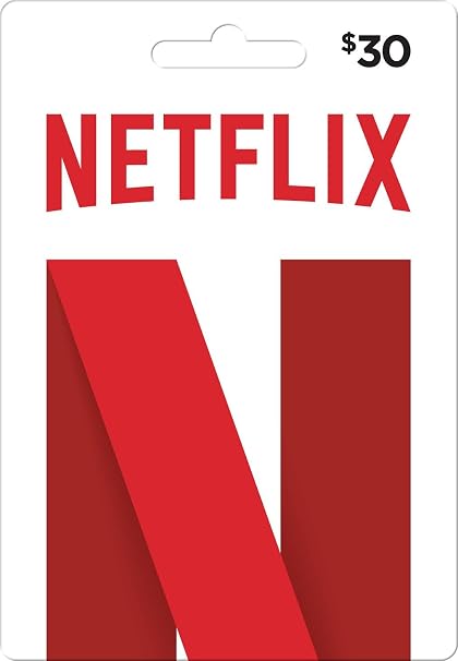 Netflix Physical Gift Card - $30