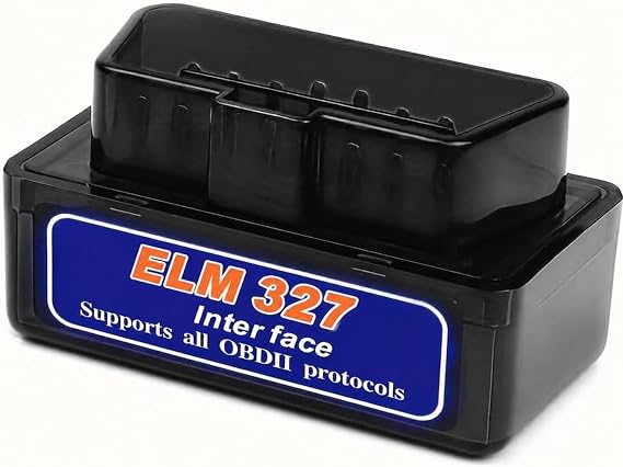 OBD2 Scanner Bluetooth Car Code Reader Diagnostic Tool Wireless OBD Car Code Reader Check Engine for Cars and Trucks for iOS and Android Black