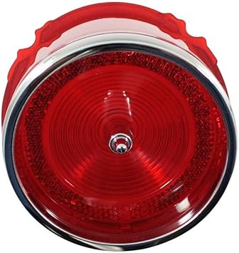 Tail Light Assembly Rear Side Chrome with Trim for Chevy for Impala 1965 901-86374