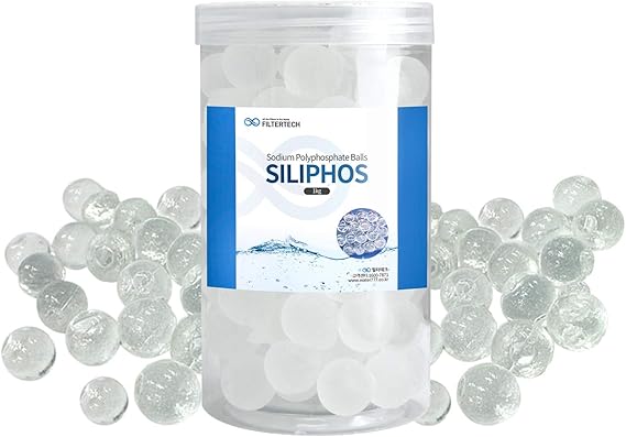 Sodium Polyphosphate Balls (SILIPHOS) 1kg (2.2lb)