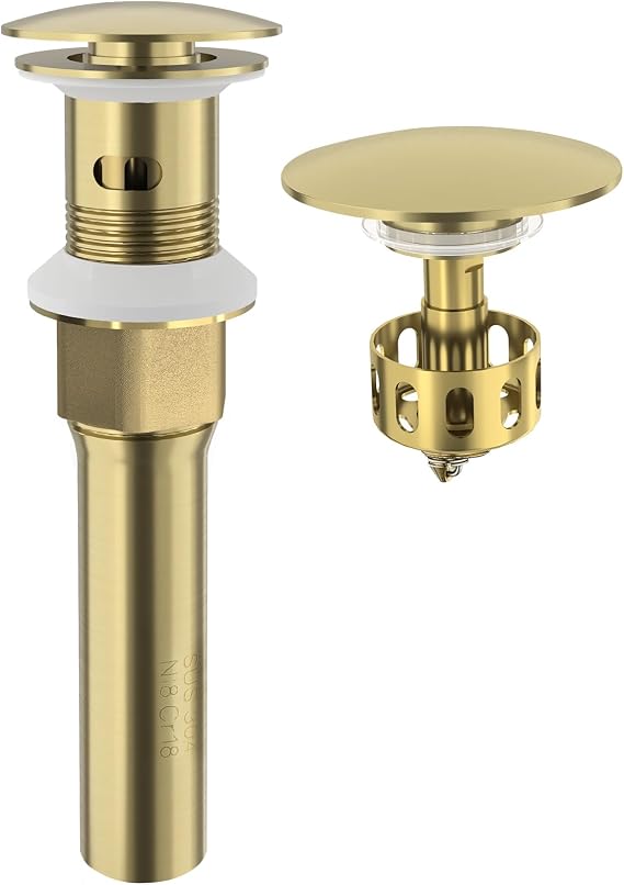 KAIYING Pop Up Drain, Bathroom Vessel Sink Drain