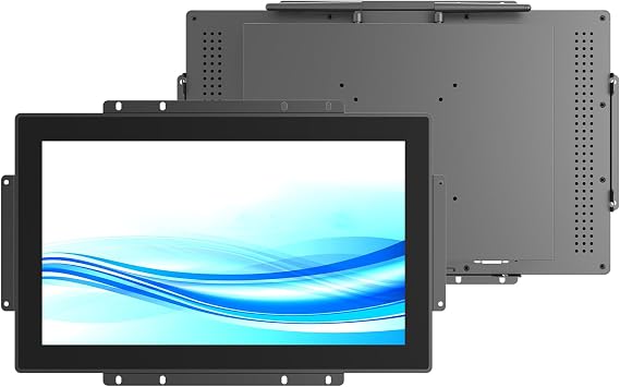 GreenTouch 15.6 Inch Industrial TFT LCD Monitors, Open Frame Capacitive Touch Screen Monitor All in one PC Intel Core I3 RAM 8G & ROM 128G for self-Service Kisok