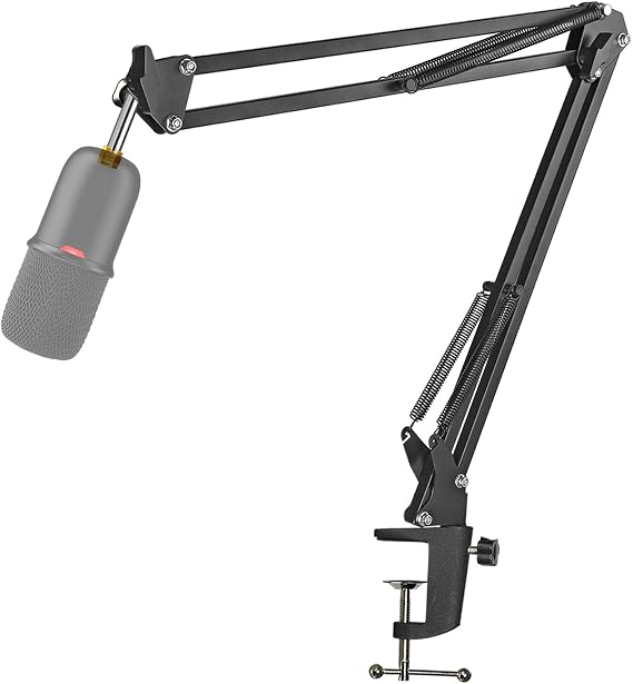 HyperX SoloCast Boom Arm Stand - Professional Studio Mic Stand Compatible with HyperX SoloCast Microphone by YOUSHARES