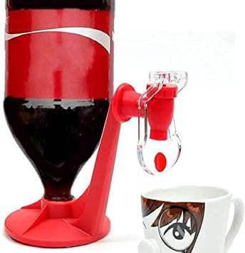 New Novelty Saver Soda Dispenser Bottle Drink Upside Down Drinking Water Dispense Machine For Gadget Party Home Bar