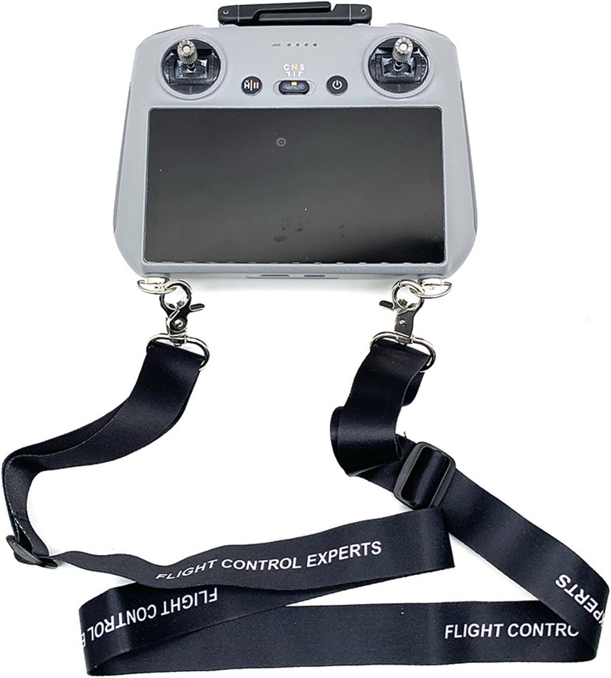 wtohoby Adjustable Nylon Lanyard for DJI RC2RCRC PRO Remote Controller, for DJI Mini 4 3 PROAIR 3SAIR3Mini3Mavic 3 PRO3ClassicAIR 2S with Screen Type Controller Neck Strap Belt, Black, Large