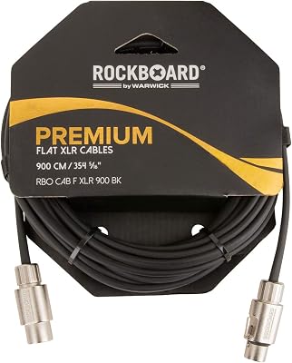 Rockboard Flat XLR Cable,900cm