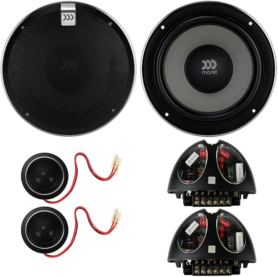 Morel Virtus 62.2 6-1/2" 2-Way 2-Ohm Component Speakers