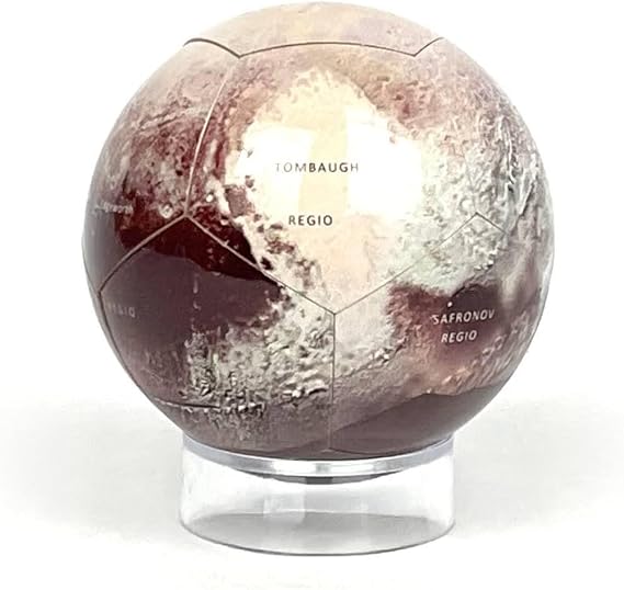Pluto Globe - Snapspheres 3.1in