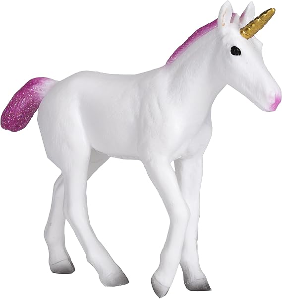 MOJO Unicorn Baby Pink | Hand-Painted Toy Figure | Fantasy & Figurines Collection | True to Life & Highly Detailed | Designed in UK