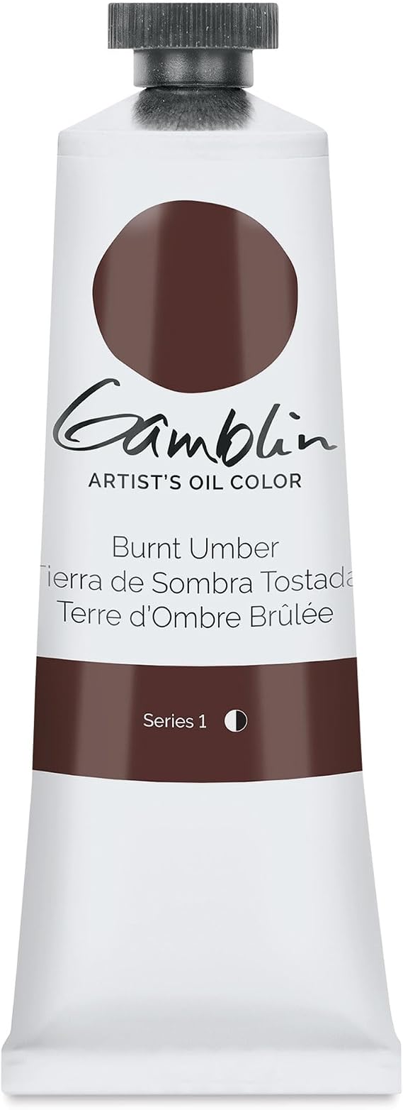 Gamblin Artist Oil 37Ml Burnt Umber