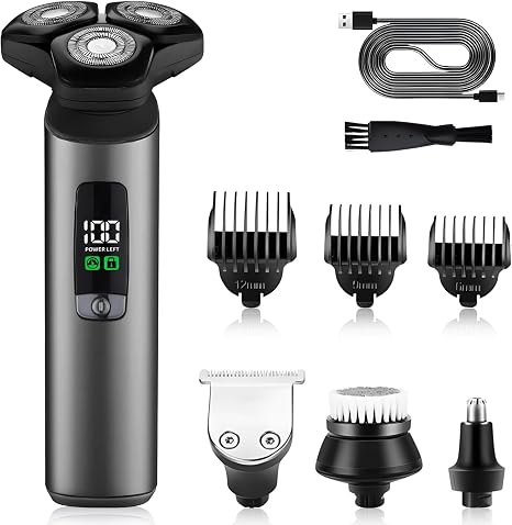 Men's Electric Razor 4-in-1 3D Electric Shaver Men