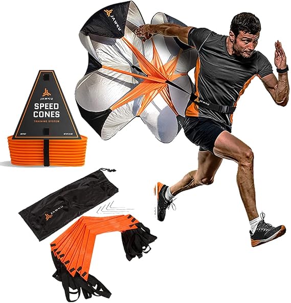 JAWKU Chute + Ladder + Cones Training Bundle