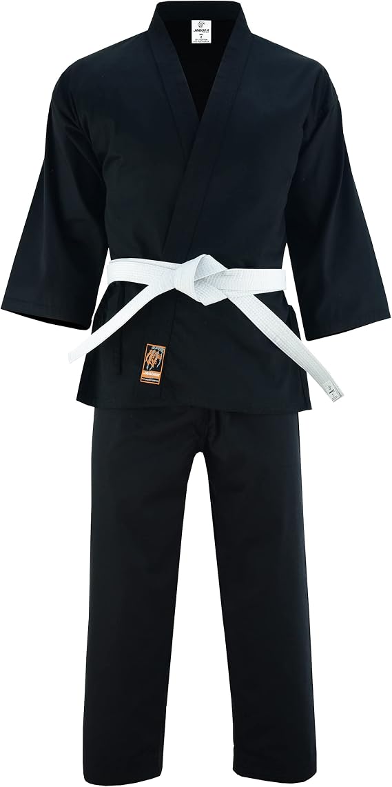 Regular Lightweight Karate Gi Uniforms With Belt Kids Adults Unisex - Belt Incdlued