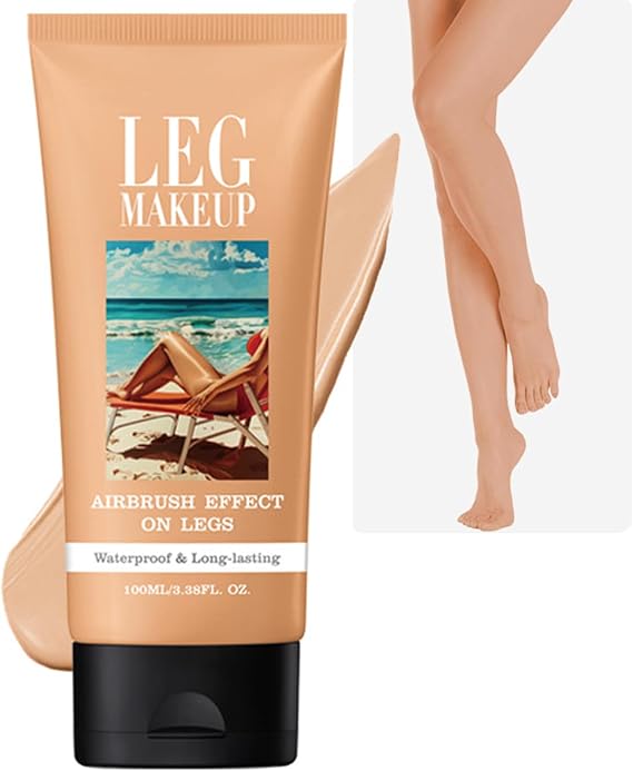 Leg Makeup Full Coverage Concealer,Leg Vein Cover up Makeup for Varicose Scar,Flawless Looking Legs, Water Resistant Transfer Proof 118 ML Medium Shades