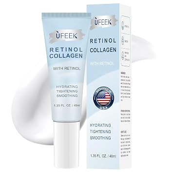 Retinol Moisturizer Face Cream with Hyaluronic Acid Anti Aging & Hydrating Cream for Face, Neck, Chest & Body Lightweight Instant Face Lift Cream, Gentle Formula for Men & Women, 1.35 FL OZ