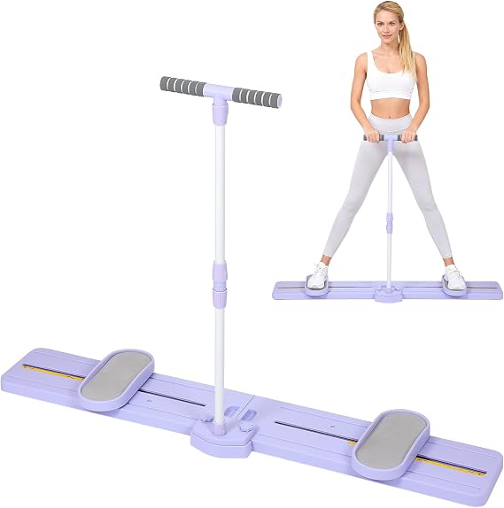 Ski Machine, Portable Skierg Machine, Foldable Leg Exercise Equipment