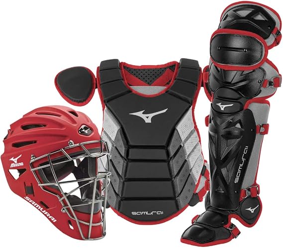 Mizuno Samurai Adult Baseball Boxed Catcher's Gear Set