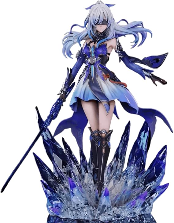 H-I Star Rail Jingliu Figure Game Anime 1/6 PVC Figurines 11in | RZAHUAHU H-I Star Rail Jingliu Figure Game Anime 1/6 PVC Figurines Action Play Model 11in