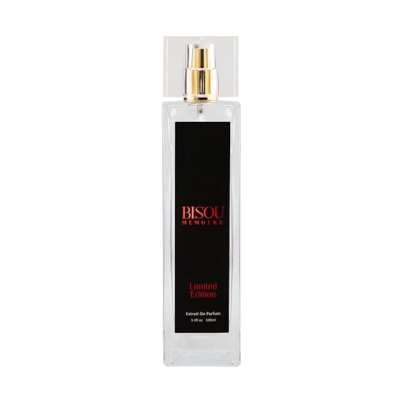 Limited Edition Extrait de Parfum, Unisex Perfume with Patchouli, Coffee, Raspberry, Leather, Amber, Incense, Jasmine, Apple, Warm Spicy Scent, 100ml