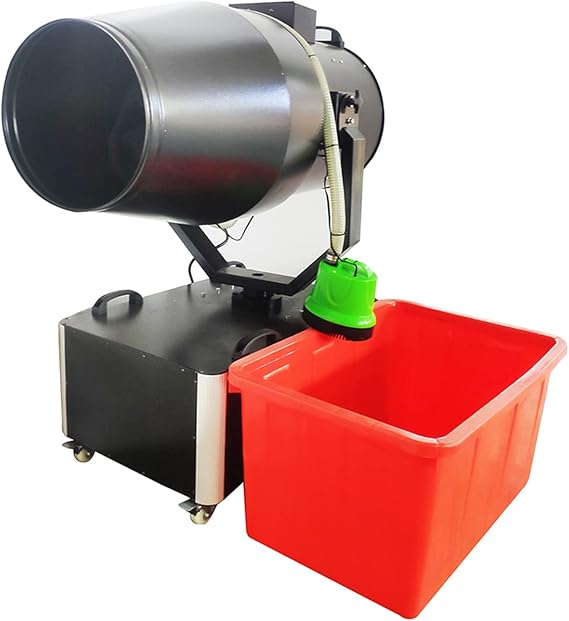 Shaking Head Jet Foam Machine Professional Stage Foam Injection Machine with Self Priming Submersible Pump for Wedding Bars Party Activities 110V 2500W