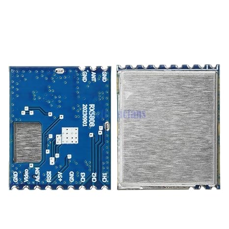 RX5808 Receiver Module Wirelest Audio Video 5.8G SPI Control for FPV Systems Rc Helicopter Bandwidth 4.8~6.0GHz New 2025 High Reliable Electronic Component, Precision, Stable Performance