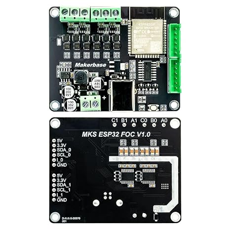 FOC Driver Controller SimpleFOC Shield bldc brushless Motor Engine Board MKS ESP32 FOC Servo Drive Robot Dog DIY Parts